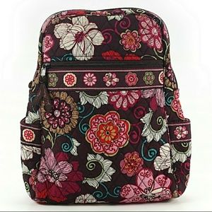 Vera Bradley mod floral pink backpack